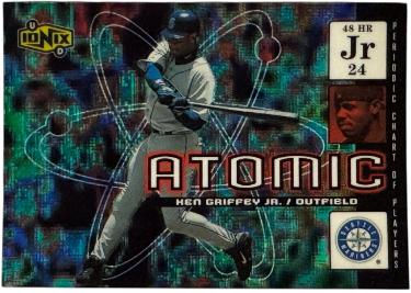 Ken Griffey Jr. 2000 Upper Deck Ionix Atomic Card #A3 (Seattle Mariners/HOF)