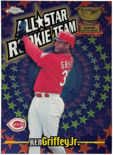 Ken Griffey Jr. 2000 Topps Chrome All-Star Rookie Team Card #RT7 (Cincinnati Reds/HOF)