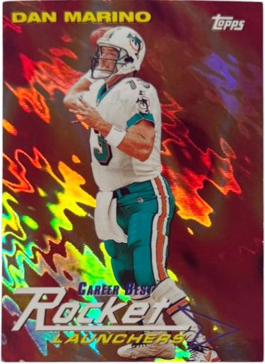 Dan Marino 1999 Topps Season's Best Rocket Launchers Card #SB26 (Miami Dolphins/HOF)