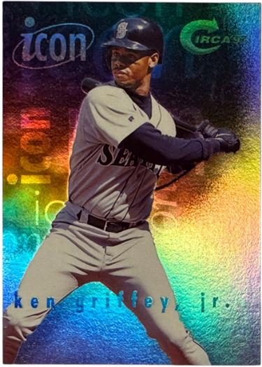 Ken Griffey, Jr 1997 Skybox Circo Icon Insert Card #2 (Seattle Mariners/HOF)