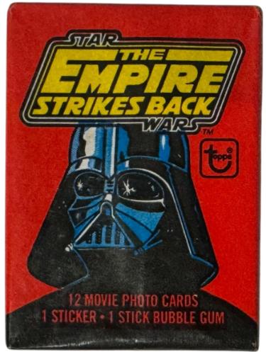 1980 Topps Star Wars Empire Strikes Back Sealed Wax Pack- 12 Cards- SERIES 1