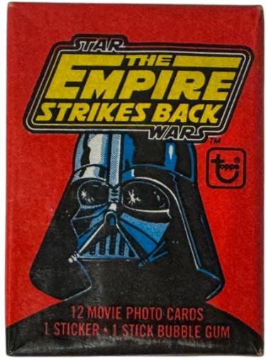 1980 Topps Star Wars Empire Strikes Back Sealed Wax Pack- 12 Cards- SERIES 1
