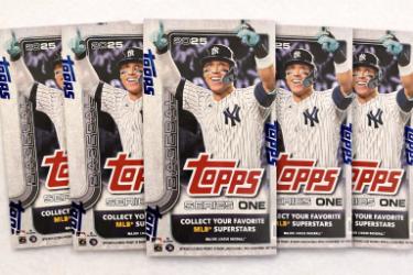2025 Topps Series 1 MLB Baseball Double Blaster Box 15pks/14CPP/210CPB- Lot of 5- New/Factory Sealed