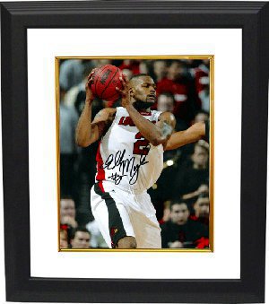 Ellis Myles signed Louisville Cardinals 8x10 Photo Custom Framing