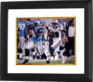 DeAngelo Williams signed Carolina Panthers 16X20 Photo Custom Framing - Williams Hologram