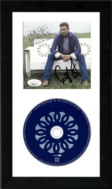 Craig Morgan signed 2005 My Kind of Livin' Album Cover Booklet w/ CD Custom Framing- JSA #AC92200