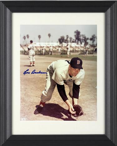 Lou Boudreau signed Boston Red Sox MLB Licensed 8x10 Photo Custom Framing- COA (HOF/AL MVP/7X AS) Lou Boudreau signed Boston Red Sox MLB Licensed 8x10 Photo Custom Framing- COA (HOF/AL MVP/7X AS)