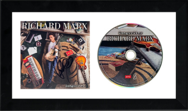 Richard Marx signed 2024 Songwriter 4.75x4.75 Art Card Insert/CD/Booklet 6.5x12 Custom Framing- COA