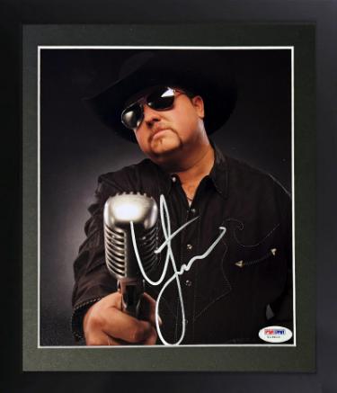 Colt Ford Signed 8x10 Country Music/Rapper 8x10 photo Custom Framing PSA/DNA #Y19015