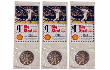 Mark McGwire #25 McDonald�s Commemorative Coin 4 of 4 - Sept. 3, 2000 Sealed/New- Lot of 3