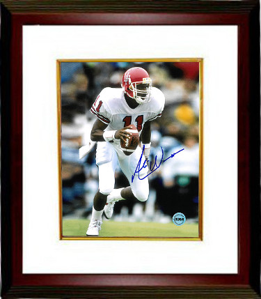 Andre Ware signed Houston Cougars 8x10 Photo Custom Framing  (Heisman)