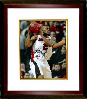 Ellis Myles signed Louisville Cardinals 8x10 Photo Custom Framing