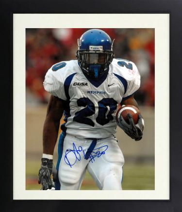 Deangelo Williams signed Memphis Tigers 16X20 Photo Custom Framing- COA