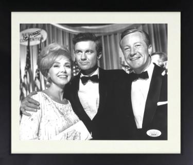 Cliff Robertson signed 1964 The Best Man Vintage B&W 8x10 Photo Custom Framing- JSA #DD39308