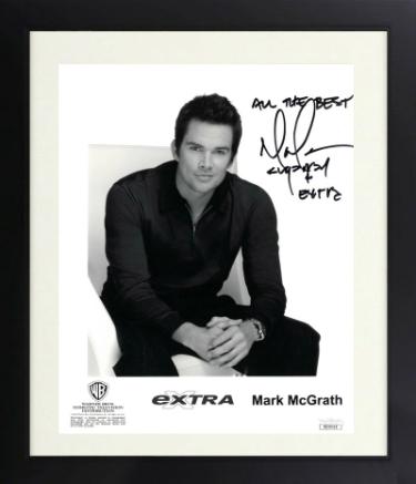 Mark McGrath signed 8x10 Photo Custom Framing All The Best, Sugar Ray & Extra- JSA Hologram #DD39319