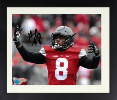 Gareon Conley signed Ohio State Buckeyes NCAA Licensed 8X10 Photo #8 Custom Framing- COA