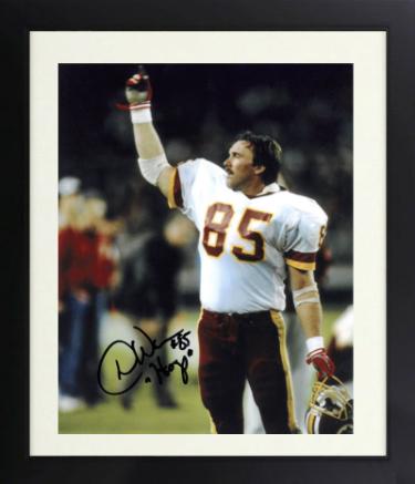 Don Warren signed Washington Redskins 8x10 Photo #85 HOGS Custom Framing- COA -SB Champs