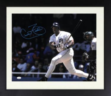 Cecil Fielder signed Detroit Tigers 16x20 Photo Custom Framing- JSA Witnessed (Big Daddy)