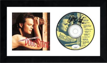 Doug Stone signed 1991 I Thought It Was You Album CD w/Cover Booklet 6.5x12 Custom Framing- JSA #GG08296