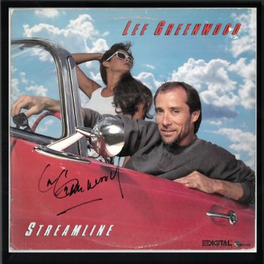 Lee Greenwood signed 1985 Streamline Album Cover/LP/Vinyl Record Custom Framing- JSA #GG08528