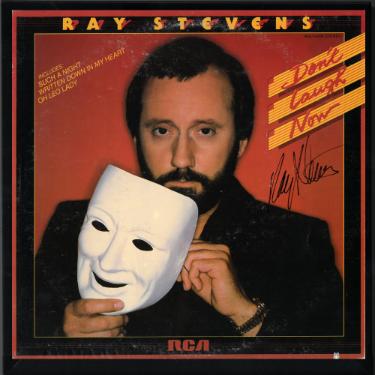 Ray Stevens signed 1982 Don't Laugh Now Album Cover/LP/Vinyl Record Custom Framing- JSA #GG08434