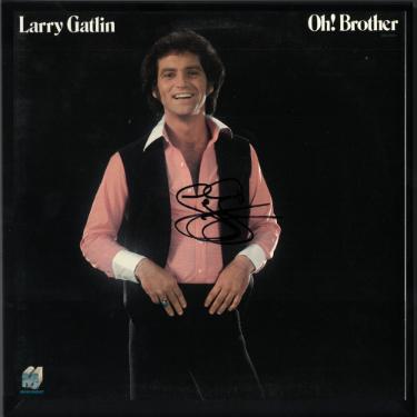 Larry Gatlin signed 1978 Oh! Brother Album Cover/LP/Vinyl Record Custom Framing- JSA #GG08511