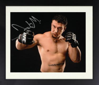 Frank Mir signed UFC Ultimate Fighting Championship/MMA 8x10 Photo Custom Framing- COA