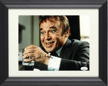 Herbert Lom signed 1993 Son of the Pink Panther Movie 8x10 Photo Custom Framing- JSA #II11200 (Inspector Dreyfus)