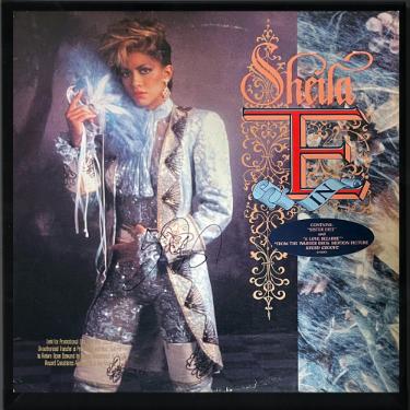 Sheila E signed 1985 Romance 1600 Promo Album Cover/LP/Vinyl Record Custom Framing- JSA (Sister Fate/Prince)