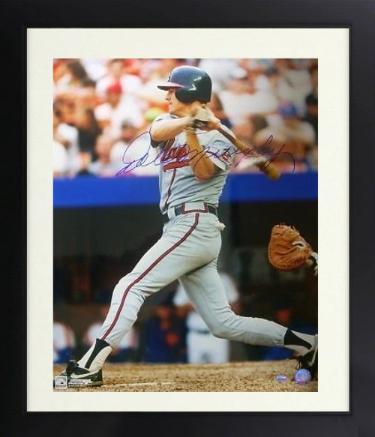 Dale Murphy signed Atlanta Braves MLB Licensed 16x20 Photo Custom Framing- GTSM HOLO/COA