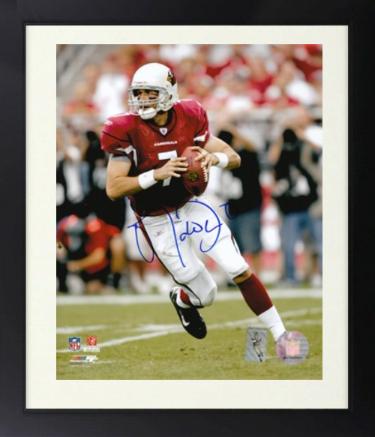 Matt Leinart signed Arizona Cardinals NFL Licensed 16x20 Photo Custom Framing- Leinart Hologram/COA