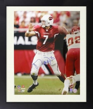 Matt Leinart signed Arizona Cardinals NFL Licensed 16x20 Photo Custom Framing- Leinart Hologram/COA