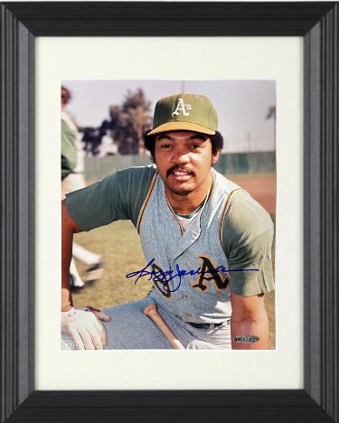 Reggie Jackson signed Oakland A's MLB Licensed 8x10 Photo Custom Framing- Upper Deck Hologram/Tuff Stuff Show COA