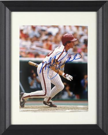Mike Schmidt signed Philadelphia Phillies MLB Licensed 8x10 Photo Custom Framing- Ken Goldin, The Score Board, Inc COA
