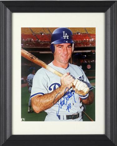 Steve Garvey signed Los Angeles Dodgers MLB Licensed 8x10 Photo #6 Custom Framing- COA/Tuff Stuff Show Ticket