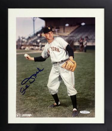 Alvin Dark signed New York Giants MLB Licensed 8x10 Photo imperfect Custom Framing- Sports World Collectibles #A13544
