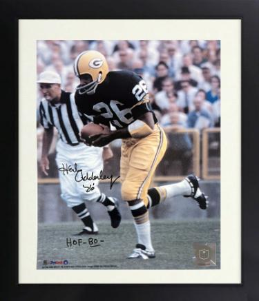 Herb Adderley signed Green Bay Packers NFL Licensed 8x10 Photo #26 HOF 80 imperfect Custom Framing- COA/Show Ticket