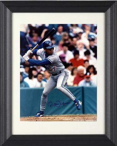Roberto Alomar signed Toronto Blue Jays 8x10 Photo minor dings Custom Framing- Tuff Stuff COA (HOF/10GG)
