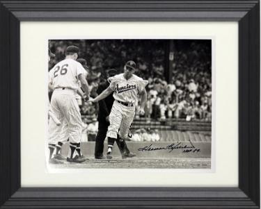 Harmon Killebrew signed Washington Senators Vintage B&W 8x10 Photo HOF 84 Custom Framing- COA/Show Ticket