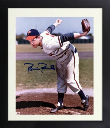 Robin Roberts signed Philadelphia Phillies MLB Licensed 8x10 Photo minor dings Custom Framing- COA (HOF)