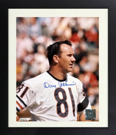 Doug Atkins signed Chicago Bears NFL 8x10 Photo minor dings Custom Framing- COA (9X Pro Bowl)
