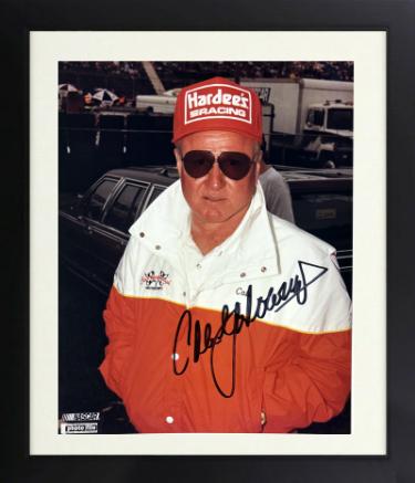 Cale Yarborough signed NASCAR Licensed Winston Cup 8x10 Photo minor dings Custom Framing- COA