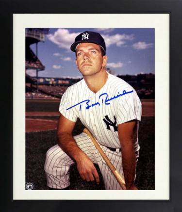 Bobby Richardson signed New York Yankees MLB Licensed 8x10 Photo minor dings Custom Framing- COA