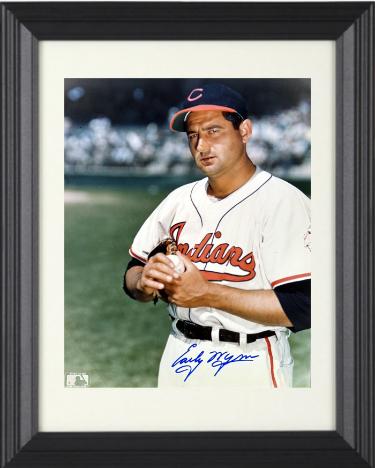 Early Wynn signed Cleveland MLB Licensed 8x10 Photo minor dings Custom Framing- COA (HOF/CY/9XAS)