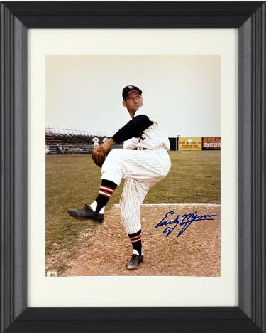 Early Wynn signed Chicago White Sox MLB Licensed 8x10 Photo minor dings Custom Framing- COA (HOF/CY/9XAS)