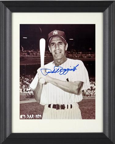 Phil Rizzuto signed New York Yankees MLB Licensed 8x10 Photo minor dings Custom Framing- Tuff Stuff COA (HOF)