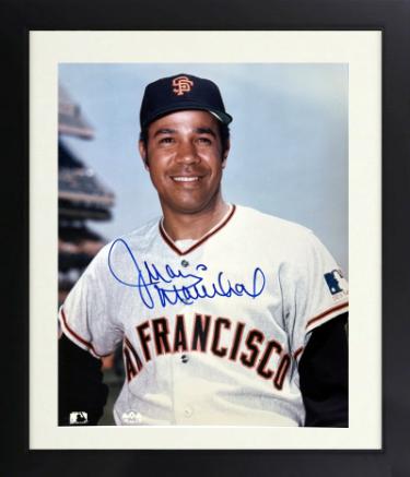 Juan Marichal signed San Francisco Giants MLB Licensed 8x10 Photo minor dings Custom Framing- COA (HOF)