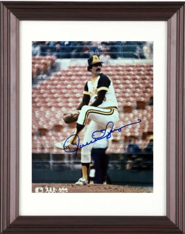 Rollie Fingers signed San Diego Padres MLB Licensed 8x10 Photo Custom Framing- COA (HOF)