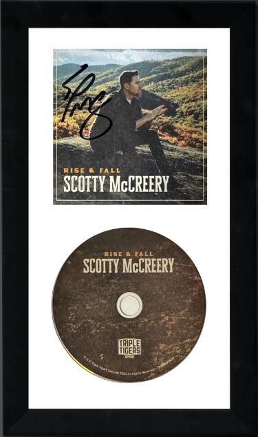 Scotty McCreery signed 2024 Rise & Fall Album Cover Booklet/CD & Case Custom Framing- COA