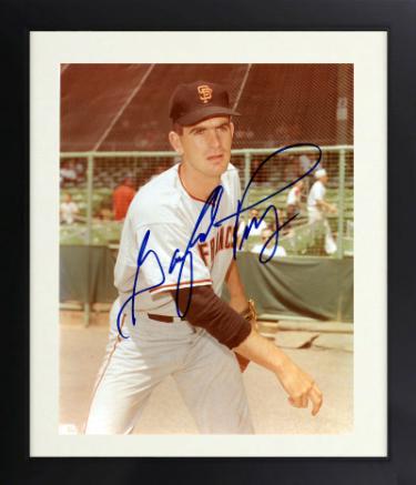 Gaylord Perry signed San Francisco Giants MLB Licensed 8x10 Photo Custom Framing- COA (HOF)